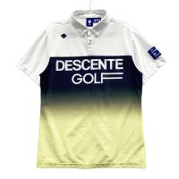DESCENTE GOLF �f�T���g�S���t  �����|���V���c  �z���C�g�n �T�C�Y�FL �����N�FA- �y���Áz�S���t�E�F�A