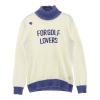 DESCENTE GOLF �f�T���g�S���t  �^�[�g�� �j�b�g �Z�[�^�[  �z���C�g�n �T�C�Y�FL �����N�FB �y���Áz�S���t�E�F�A