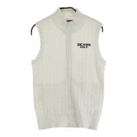 BEAMS GOLF �r�[���X�S���t  �P�[�u���j�b�g �W�b�v�x�X�g  �z���C�g�n �T�C�Y�FM �����N�FB �y���Áz�S���t�E�F�A