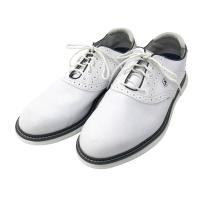 FOOT JOY �t�b�g�W���C 57933J 2023�N���f�� �g���f�B�V�����Y �X�p�C�N���X�S���t�V���[�Y  �z���C�g�n �T�C�Y�F26.5W �����N�FB �y���Áz�S���t�E�F�A