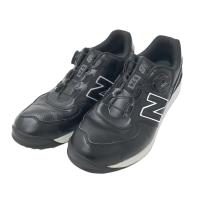 NEW BALANCE GOLF �j���[�o�����X UGBS574E �S���t�V���[�Y �X�p�C�N���X 574 v3 BOA  �u���b�N�n �T�C�Y�F28.5cm �����N�FB �y���Áz�S���t�E�F�A