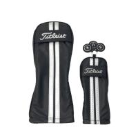 TITLEIST �^�C�g���X�g  �w�b�h�J�o�[ 2�_�Z�b�g  �u���b�N�n �����N�FN �y�V�i�z�S���t�E�F�A