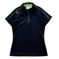 DESCENTE GOLF �f�T���g�S���t  �n�[�t�W�b�v�����|���V���c  �u���b�N�n �T�C�Y�FM �����N�FB �y���Áz�S���t�E�F�A