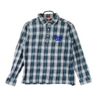 BEAMS GOLF �r�[���X�S���t  �����|���V���c �{�^���_�E�� �`�F�b�N�� �O���[�n �T�C�Y�FL �����N�FA- �y���Áz�S���t�E�F�A