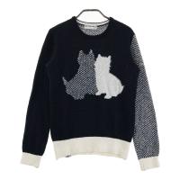 BLACK&WHITE �u���b�N�A���h�z���C�g  �j�b�g�Z�[�^�[  �u���b�N�n �T�C�Y�FM �����N�FB �y���Áz�S���t�E�F�A