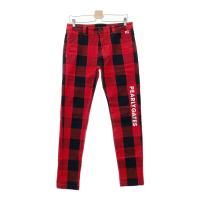 PEARLY GATES �p�[���[�Q�C�c  �X�g���b�`�p���c �`�F�b�N�� ���b�h�n �T�C�Y�F4 �����N�FB �y���Áz�S���t�E�F�A