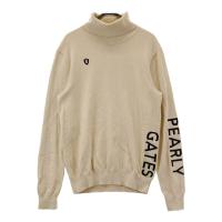 PEARLY GATES �p�[���[�Q�C�c  �^�[�g���l�b�N�j�b�g�Z�[�^�[  �x�[�W���n �T�C�Y�F4 �����N�FB �y���Áz�S���t�E�F�A