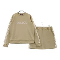 DELSOL �f���\��  �_���{�[���j�b�g �g���[�i�[ �㉺�Z�b�g �w�����{�[���� �u���E���n �T�C�Y�FLL �����N�FA- �y���Áz�S���t�E�F�A