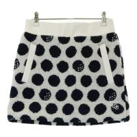 PEARLY GATES �p�[���[�Q�C�c 055-2234118 ���ȃX�J�[�g �h�b�g �z���C�g�n �T�C�Y�F0 �����N�FN �y�V�i�z�S���t�E�F�A