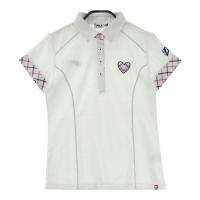 FILA GOLF �t�B���S���t  �����|���V���c �`�F�b�N�� �z���C�g�n �T�C�Y�FM �����N�FA- �y���Áz�S���t�E�F�A