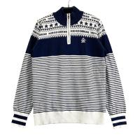 MUNSING WEAR �}���V���O�E�F�A MGWOJL011X ���n�t �j�b�g�Z�[�^�[ �E�[���� �{�[�_�[�� �l�C�r�[�n �T�C�Y�FL �����N�FB �y���Áz�S���t�E�F�A