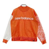 NEW BALANCE GOLF �j���[�o�����X  �n�C�l�b�N �j�b�g�Z�[�^�[  �I�����W�n �T�C�Y�F2 �����N�FB �y���Áz�S���t�E�F�A