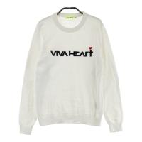 VIVA HEART �r�o�n�[�g  �N�[���l�b�N �����j�b�g�Z�[�^�[  �z���C�g�n �T�C�Y�F40 �����N�FA- �y���Áz�S���t�E�F�A