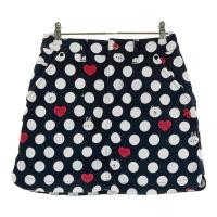 PEARLY GATES �p�[���[�Q�C�c LINE FRIENDS �X�g���b�`�X�J�[�g �h�b�g�� �l�C�r�[�n �T�C�Y�F00 �����N�FB �y���Áz�S���t�E�F�A