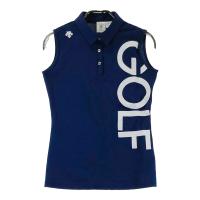DESCENTE GOLF �f�T���g�S���t  �m�[�X���[�u�|���V���c  �l�C�r�[�n �T�C�Y�FS �����N�FA- �y���Áz�S���t�E�F�A