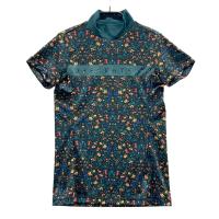 DESCENTE GOLF �f�T���g�S���t  ���b�N�l�b�N����T�V���c �ԕ� �u���b�N�n �T�C�Y�FS �����N�FA- �y���Áz�S���t�E�F�A