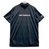 NEW BALANCE GOLF �j���[�o�����X  �n�C�l�b�N ����T�V���c ���S �`�F�b�N�� �u���b�N�n �T�C�Y�F5 �����N�FA- �y���Áz�S���t�E�F�A