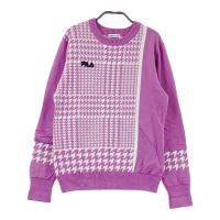 FILA GOLF �t�B���S���t ; �����j�b�g�Z�[�^�[ �璹 �O�����`�F�b�N�� �p�[�v���n �T�C�Y�FL �����N�FB �y���Áz�S���t�E�F�A