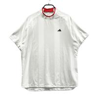 ADIDAS GOLF �A�f�B�_�X�S���t 2024�N���f�� ���b�V�� ���b�N�l�b�N����T�V���c  �z���C�g�n �T�C�Y�FXL �����N�FA- �y���Áz�S���t�E�F�A
