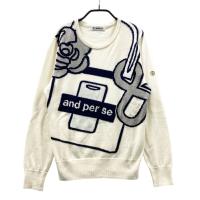 AND PER SE �A���p�X�B  �E�[���� �j�b�g�Z�[�^�[  �z���C�g�n �T�C�Y�FM �����N�FB �y���Áz�S���t�E�F�A