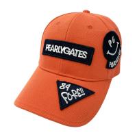 PEARLY GATES �p�[���[�Q�C�c 2020�N���f�� �L���b�v  �I�����W�n �����N�FA �y���Áz�S���t�E�F�A