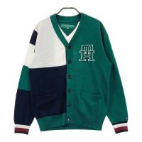 TOMMY HILFIGER GOLF �g�~�[ �q���t�B�K�[�S���t  �����j�b�g�J�[�f�B�K��  �O���[���n �T�C�Y�FM �����N�FB �y���Áz�S���t�E�F�A