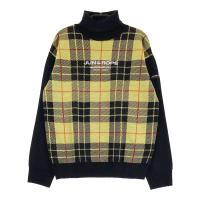 JUN&ROPE �W���� �A���h ���y  �^�[�g���l�b�N �����j�b�g�Z�[�^�[ �`�F�b�N�� �u���b�N�n �T�C�Y�FS �����N�FA- �y���Áz�S���t�E�F�A