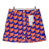 PEARLY GATES �p�[���[�Q�C�c  �X�g���b�`�X�J�[�g �n�[�g ���S���� �u���[�n �T�C�Y�F1 �����N�FN �y�V�i�z�S���t�E�F�A