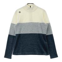 DESCENTE GOLF �f�T���g�S���t  �n�[�t�W�b�v�����j�b�g�Z�[�^�[  �O���[�n �T�C�Y�FL �����N�FB �y���Áz�S���t�E�F�A