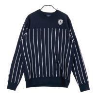 PEARLY GATES �p�[���[�Q�C�c  �o�b�N���S �����j�b�g�Z�[�^�[ �X�g���C�v�� �l�C�r�[�n �T�C�Y�F5 �����N�FB �y���Áz�S���t�E�F�A