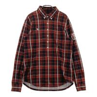 PEARLY GATES �p�[���[�Q�C�c  �����|���V���c �{�^���_�E�� �`�F�b�N�� �u���E���n �T�C�Y�F5 �����N�FB �y���Áz�S���t�E�F�A