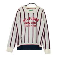 TOMMY HILFIGER GOLF �g�~�[ �q���t�B�K�[�S���t  �E�[���� �j�b�g�Z�[�^�[ �X�g���C�v�� �z���C�g�n �T�C�Y�FM �����N�FB �y���Áz�S���t�E�F�A