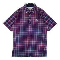 ADIDAS GOLF �A�f�B�_�X�S���t N49402 �����|���V���c �`�F�b�N�� �l�C�r�[�n �T�C�Y�FM �����N�FA- �y���Áz�S���t�E�F�A