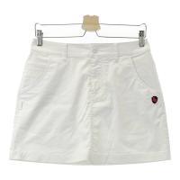 PEARLY GATES �p�[���[�Q�C�c  �X�g���b�`�X�J�[�g  �z���C�g�n �T�C�Y�F1 �����N�FB �y���Áz�S���t�E�F�A