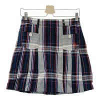 PEARLY GATES �p�[���[�Q�C�c  �X�J�[�g �� �`�F�b�N�� �l�C�r�[�n �T�C�Y�F0 �����N�FA- �y���Áz�S���t�E�F�A