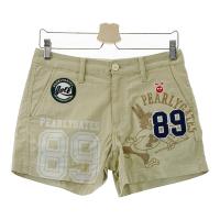 PEARLY GATES �p�[���[�Q�C�c  �V���[�g�p���c �v�����g ���b�y��  �x�[�W���n �T�C�Y�F1 �����N�FA- �y���Áz�S���t�E�F�A