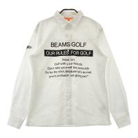 BEAMS GOLF �r�[���X�S���t  �����V���c �V�A�T�b�J�[ �v�����g  �z���C�g�n �T�C�Y�FL �����N�FA- �y���Áz�S���t�E�F�A