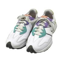 NEW BALANCE GOLF �j���[�o�����X WGS327MU �X�p�C�N���X�S���t�V���[�Y  �z���C�g�n �T�C�Y�F24.5cm �����N�FB �y���Áz�S���t�E�F�A