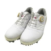 NEW BALANCE GOLF �j���[�o�����X  �S���t�V���[�Y BOA  �z���C�g�n �T�C�Y�F24 �����N�FB �y���Áz�S���t�E�F�A