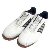 ADIDAS GOLF �A�f�B�_�X�S���t Q44895 �s���A���^�� �{�A �v���X �\�t�g�X�p�C�N�S���t�V���[�Y  �z���C�g�n �T�C�Y�F28 �����N�FB �y���Áz�S���t�E�F�A