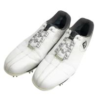 FOOT JOY �t�b�g�W���C  DNA BOA �\�t�g�X�p�C�N�S���t�V���[�Y  �z���C�g�n �T�C�Y�F27.5 �����N�FB �y���Áz�S���t�E�F�A