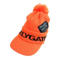 PEARLY GATES �p�[���[�Q�C�c 2025�N���f�� �j�b�g�L���b�v  �I�����W�n �����N�FA �y���Áz�S���t�E�F�A