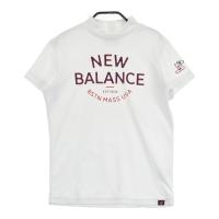 NEW BALANCE GOLF �j���[�o�����X  �n�C�l�b�N����T�V���c  �z���C�g�n �T�C�Y�F1 �����N�FB �y���Áz�S���t�E�F�A