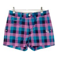 PEARLY GATES �p�[���[�Q�C�c  �V���[�g�p���c �`�F�b�N�� �s���N�n �T�C�Y�F1 �����N�FA- �y���Áz�S���t�E�F�A