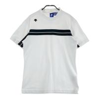 DESCENTE GOLF �f�T���g�S���t  ���b�N�l�b�N����T�V���c  �z���C�g�n �T�C�Y�FL �����N�FB �y���Áz�S���t�E�F�A