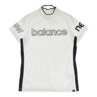 NEW BALANCE GOLF �j���[�o�����X  ���b�N�l�b�N����T�V���c  �z���C�g�n �T�C�Y�F2 �����N�FA- �y���Áz�S���t�E�F�A