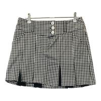 FILA GOLF �t�B���S���t  �X�g���b�` �v���[�c�X�J�[�g �`�F�b�N�� �u���b�N�n �T�C�Y�FM �����N�FA- �y���Áz�S���t�E�F�A