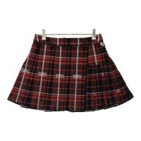 PEARLY GATES �p�[���[�Q�C�c  �X�g���b�` �v���[�c�X�J�[�g �`�F�b�N�� �u���E���n �T�C�Y�F0 �����N�FA- �y���Áz�S���t�E�F�A