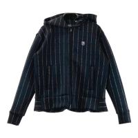 PEARLY GATES �p�[���[�Q�C�c  �_���{�[���j�b�g �W�b�v�p�[�J�[ ���S�X�g���C�v�� �u���b�N�n �T�C�Y�F1 �����N�FB �y���Áz�S���t�E�F�A