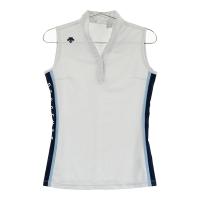 DESCENTE GOLF �f�T���g�S���t  �m�[�X���[�uT�V���c  �z���C�g�n �T�C�Y�FS �����N�FA- �y���Áz�S���t�E�F�A